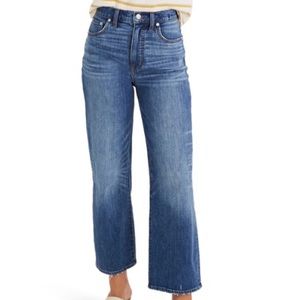 Madewell Slim Wideleg Jean Garrett Wash